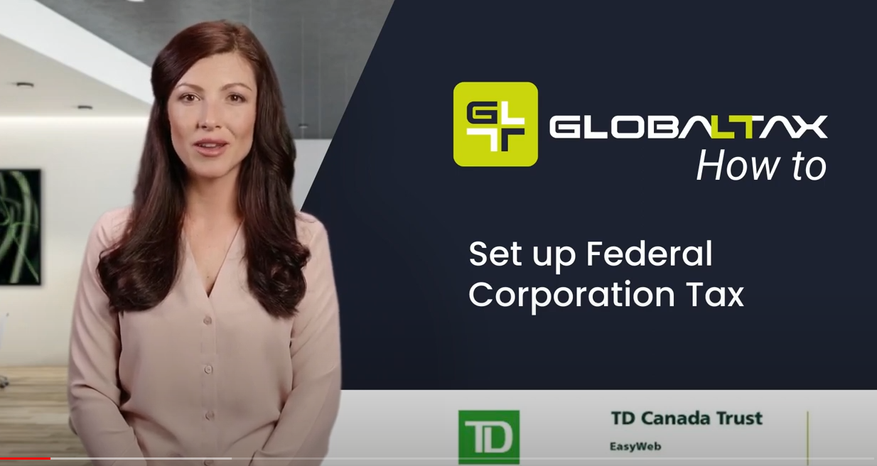 How to pay Federal corporation Tax