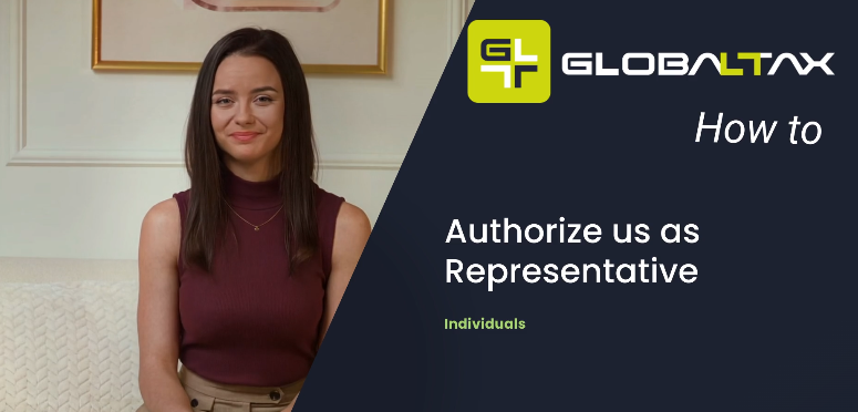 How to authorize us as your representative